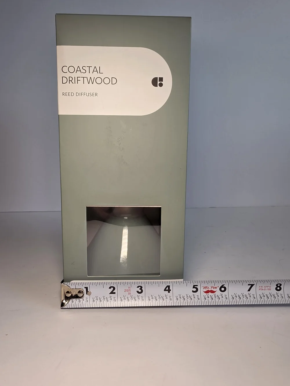 NWT Crosby St. Coastal Driftwood Reed Diffuser - Sage Green Self Care Wellness